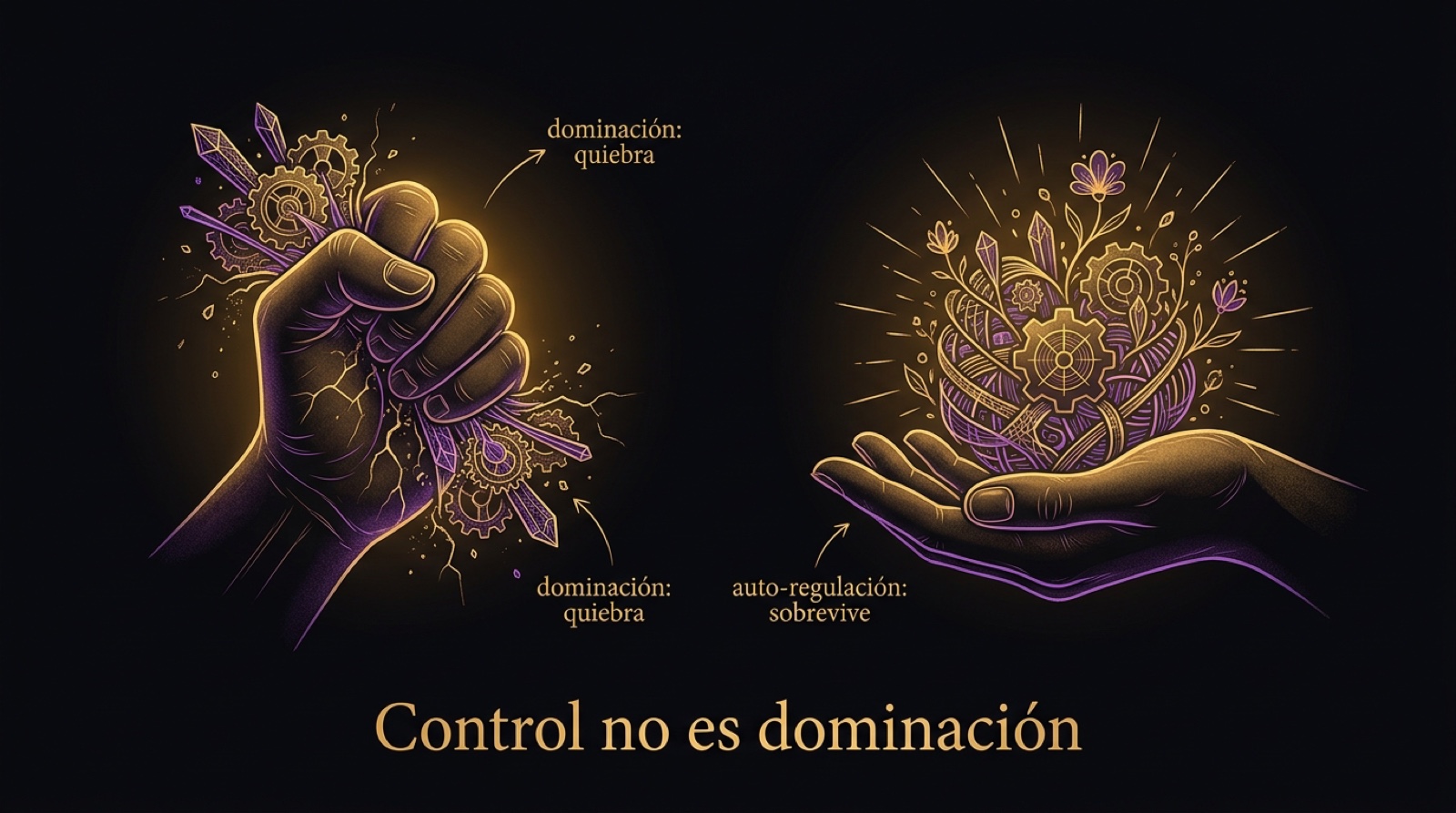 Control no es apretar el sistema hasta quebrarlo: es diseñarlo para que se autorregule y sobreviva