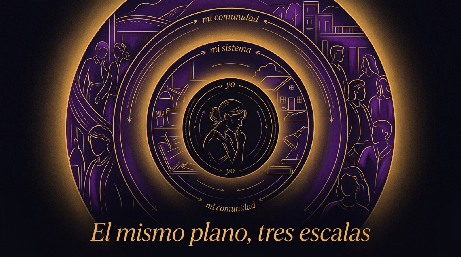 Gobernarte, gobernar tu sistema, liderar tu comunidad: el mismo plano de cinco funciones en tres escalas